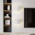 Single or combination iron mesh anti-glare wall light